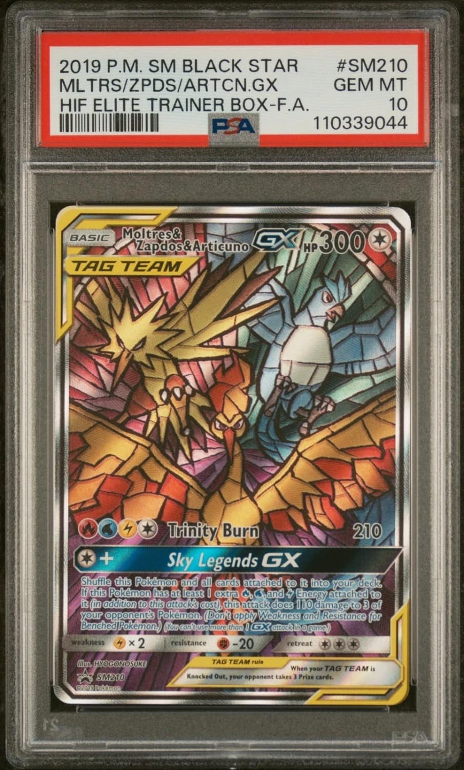 Moltres & Zapdos & Articuno Gx