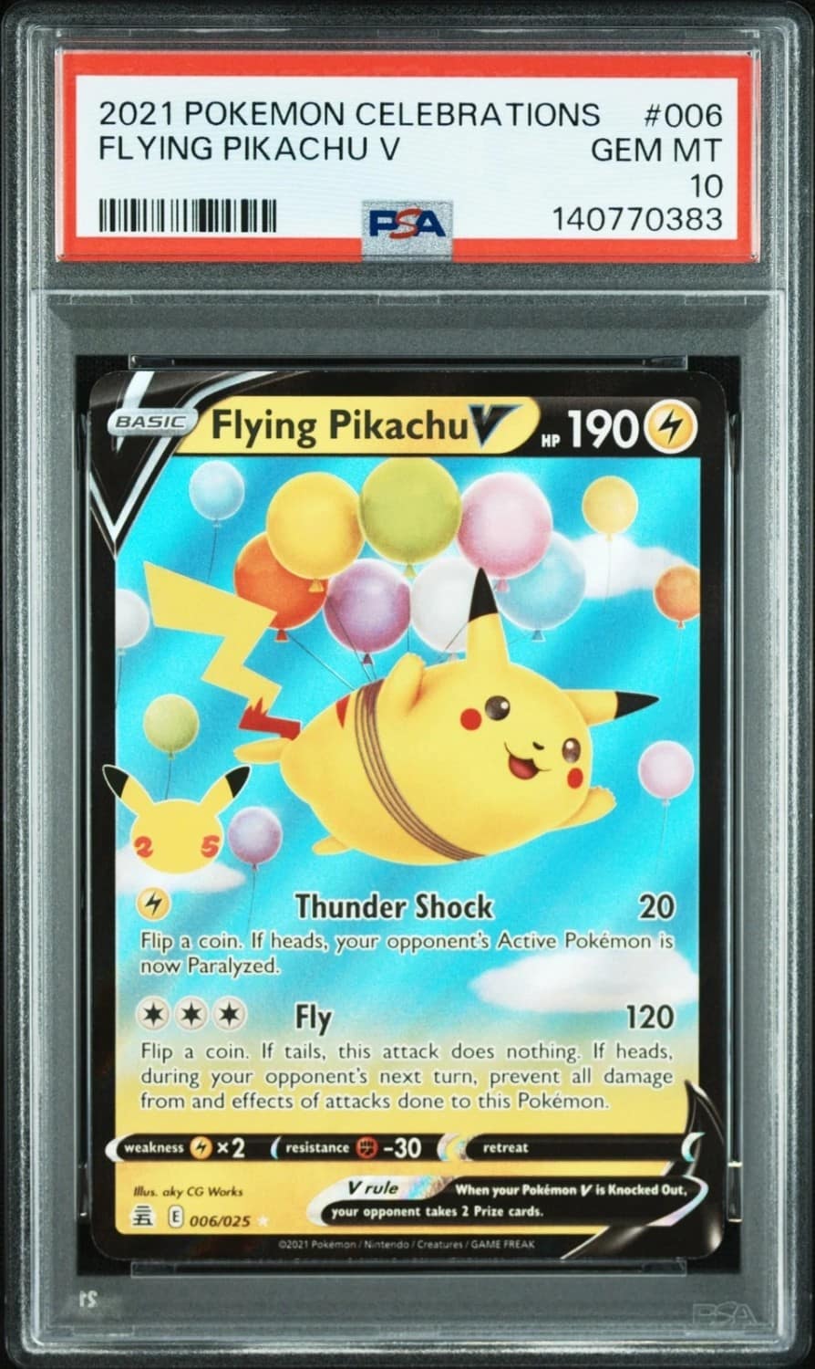 Flying Pikachu V