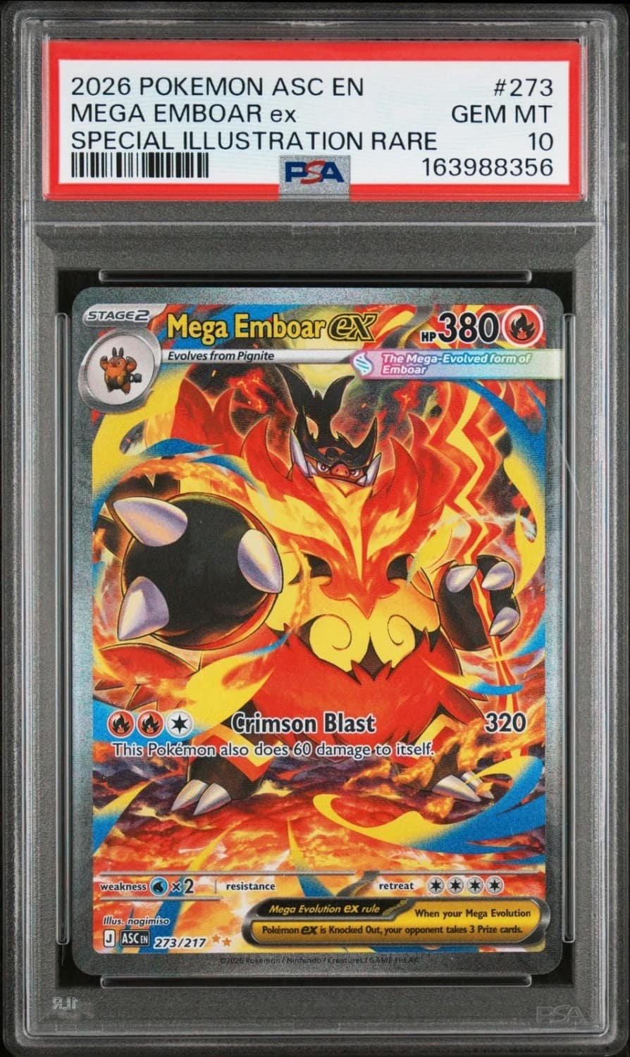 Mega Emboar Ex