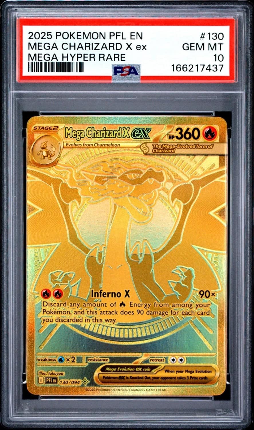 Mega Charizard X Ex