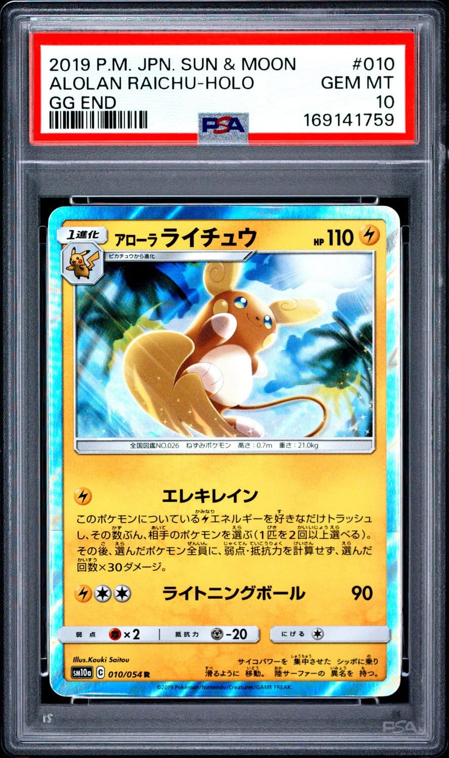 Alolan Raichu