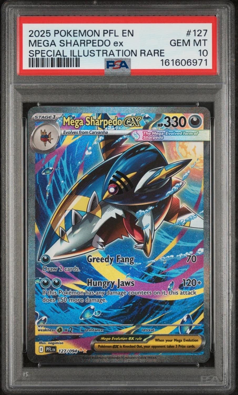 Mega Sharpedo Ex