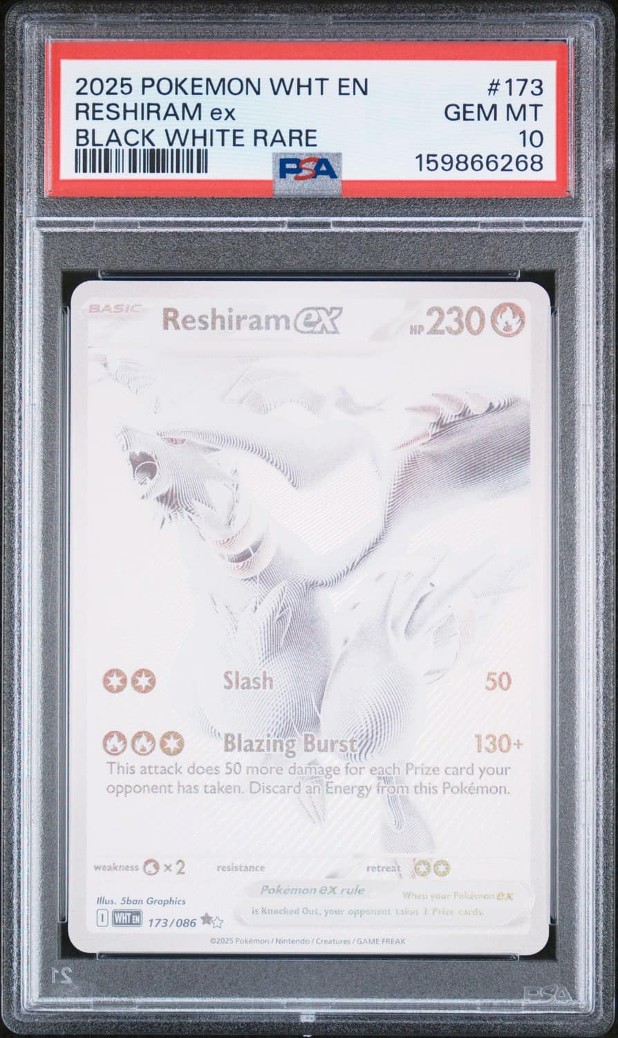 Reshiram Ex