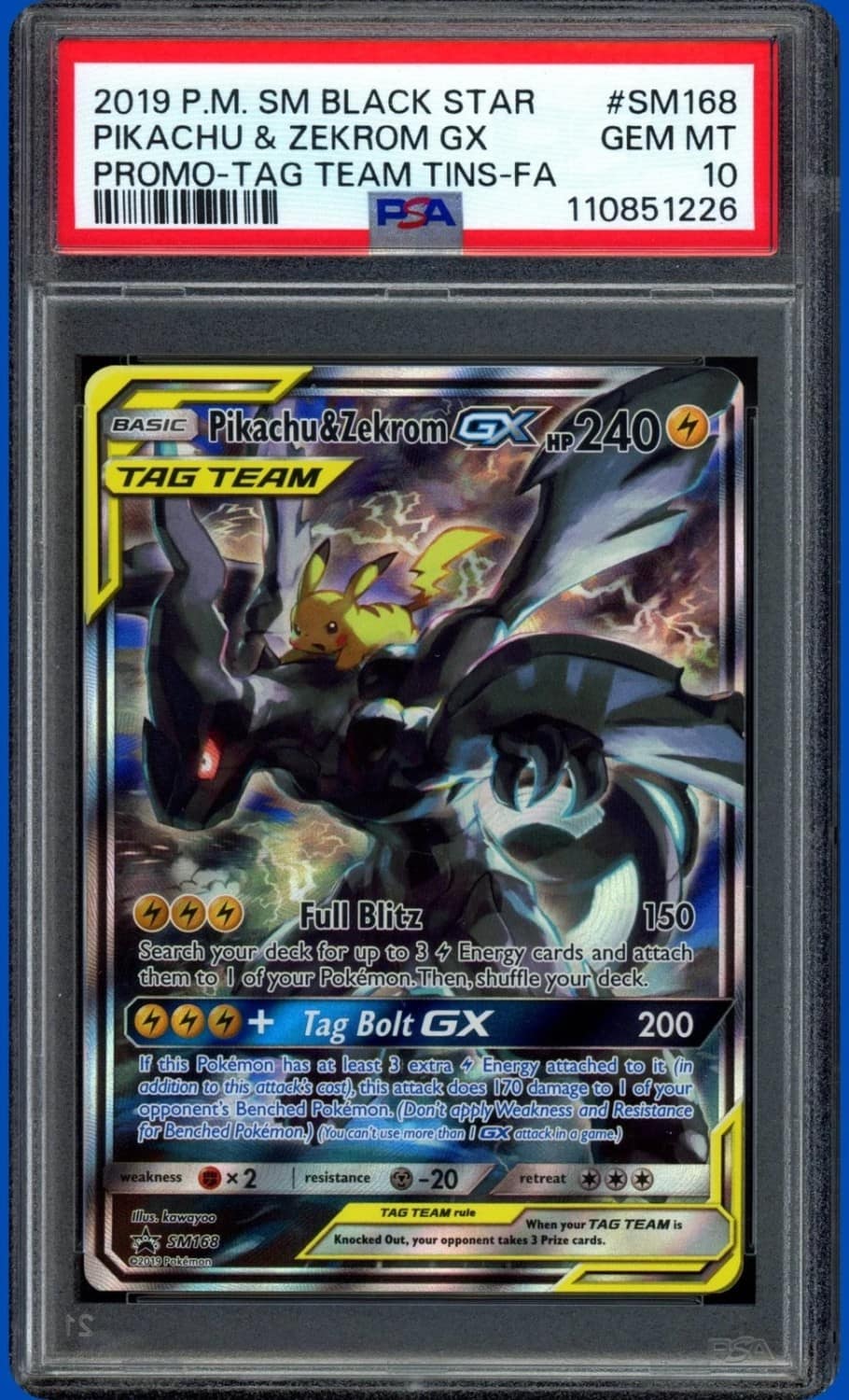 Pikachu & Zekrom Gx