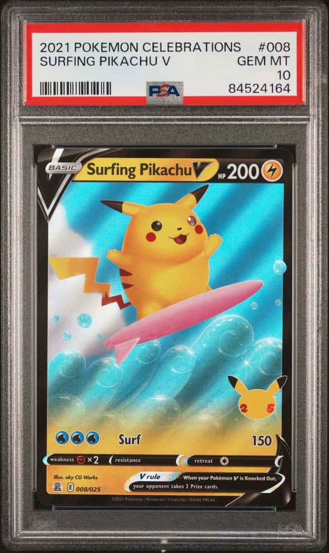 Surfing Pikachu V