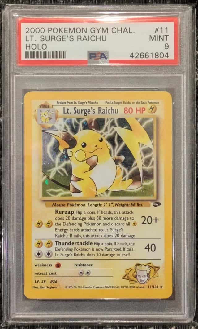 Lt. Surge's Raichu