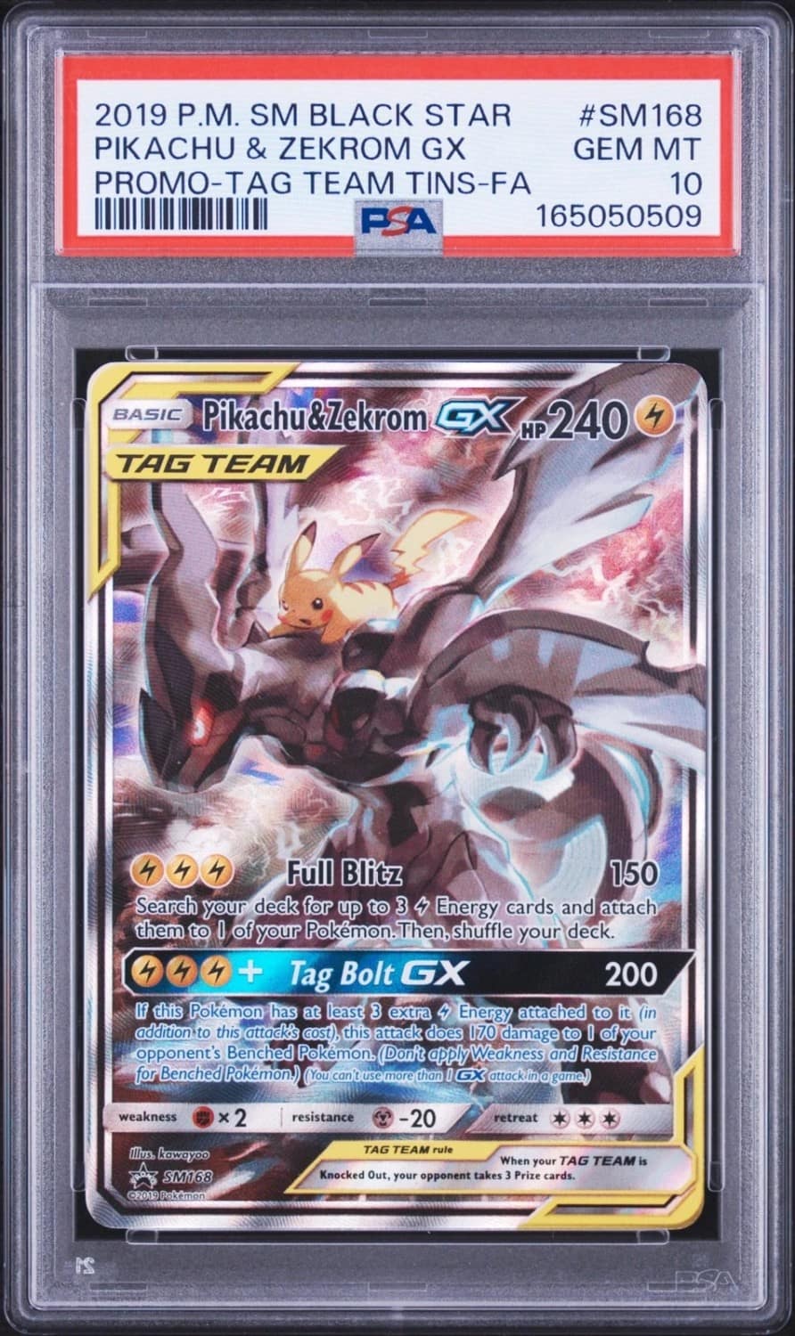 Pikachu & Zekrom Gx