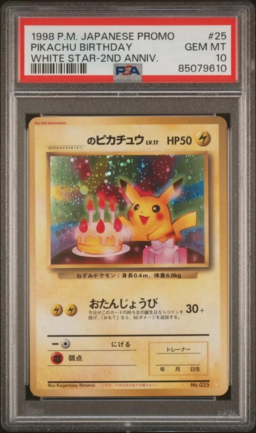 Pikachu Birthday