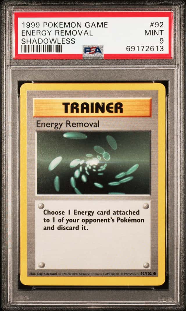 Energy Removal