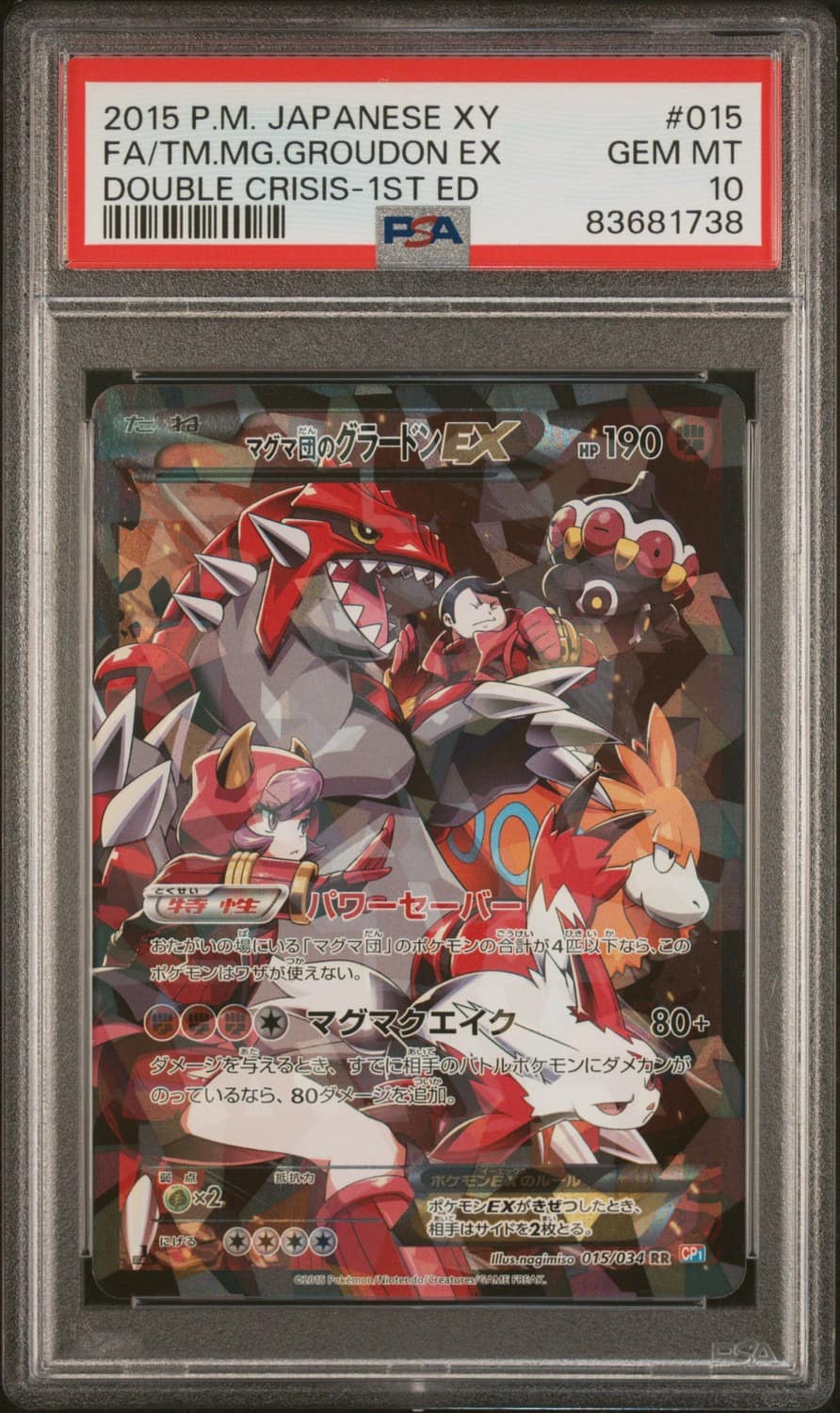 Team Magma'S Groudon Ex