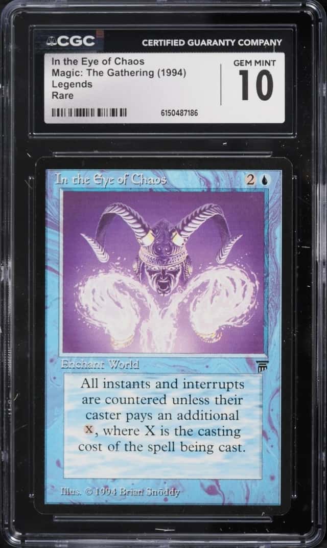 In the Eye of Chaos