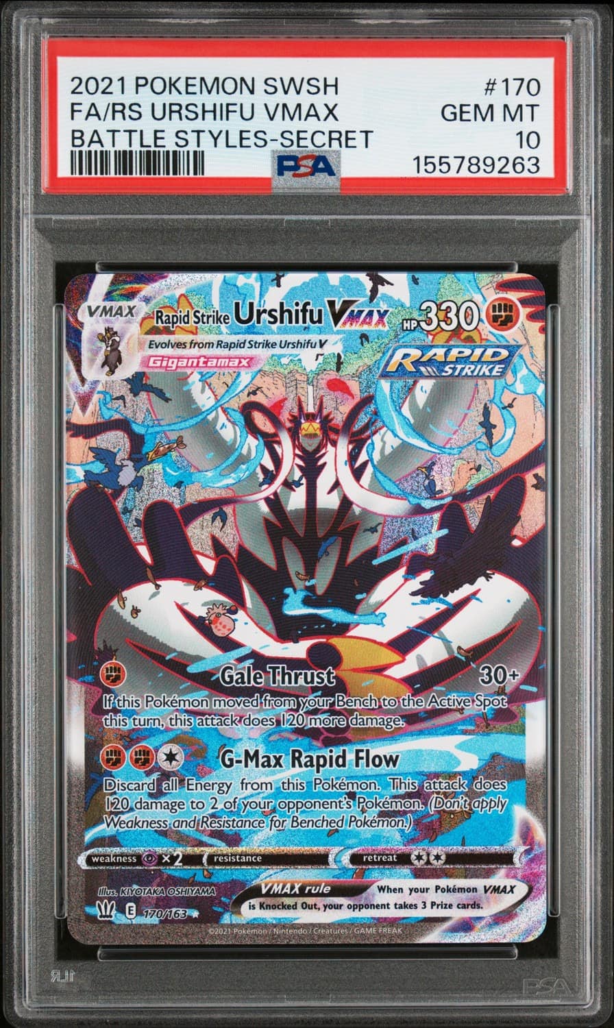 Rapid Strike Urshifu Vmax