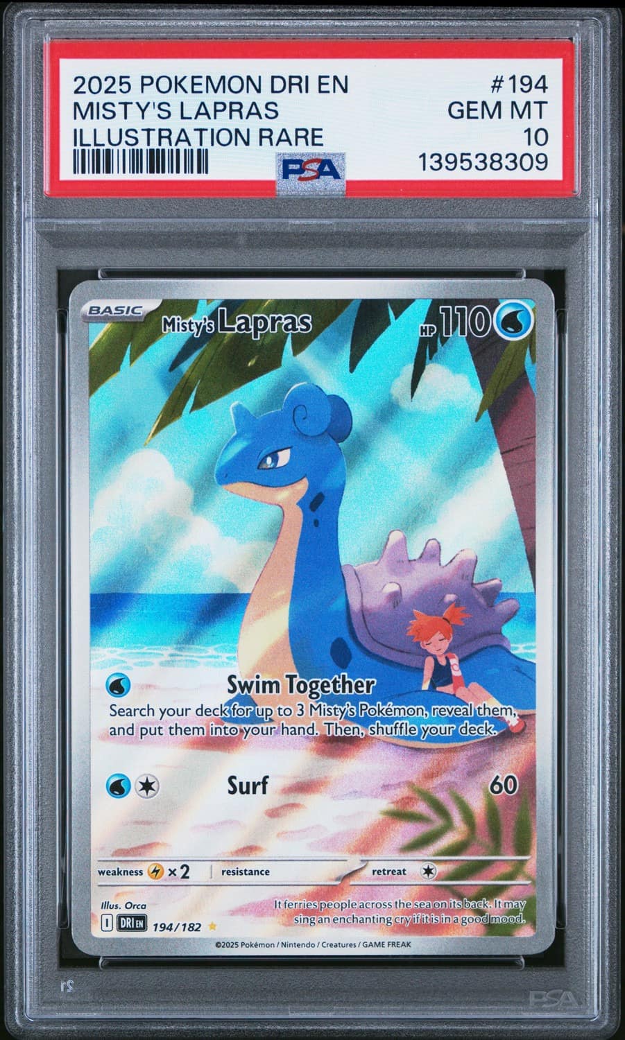 Misty'S Lapras