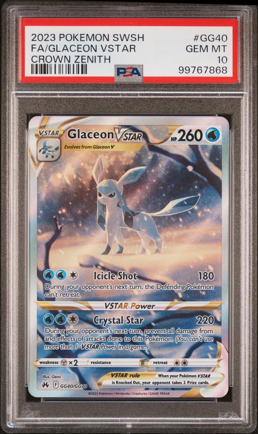 Glaceon Vstar