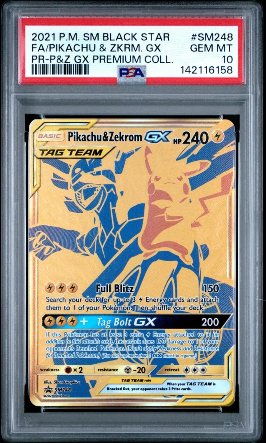 Pikachu & Zekrom Gx