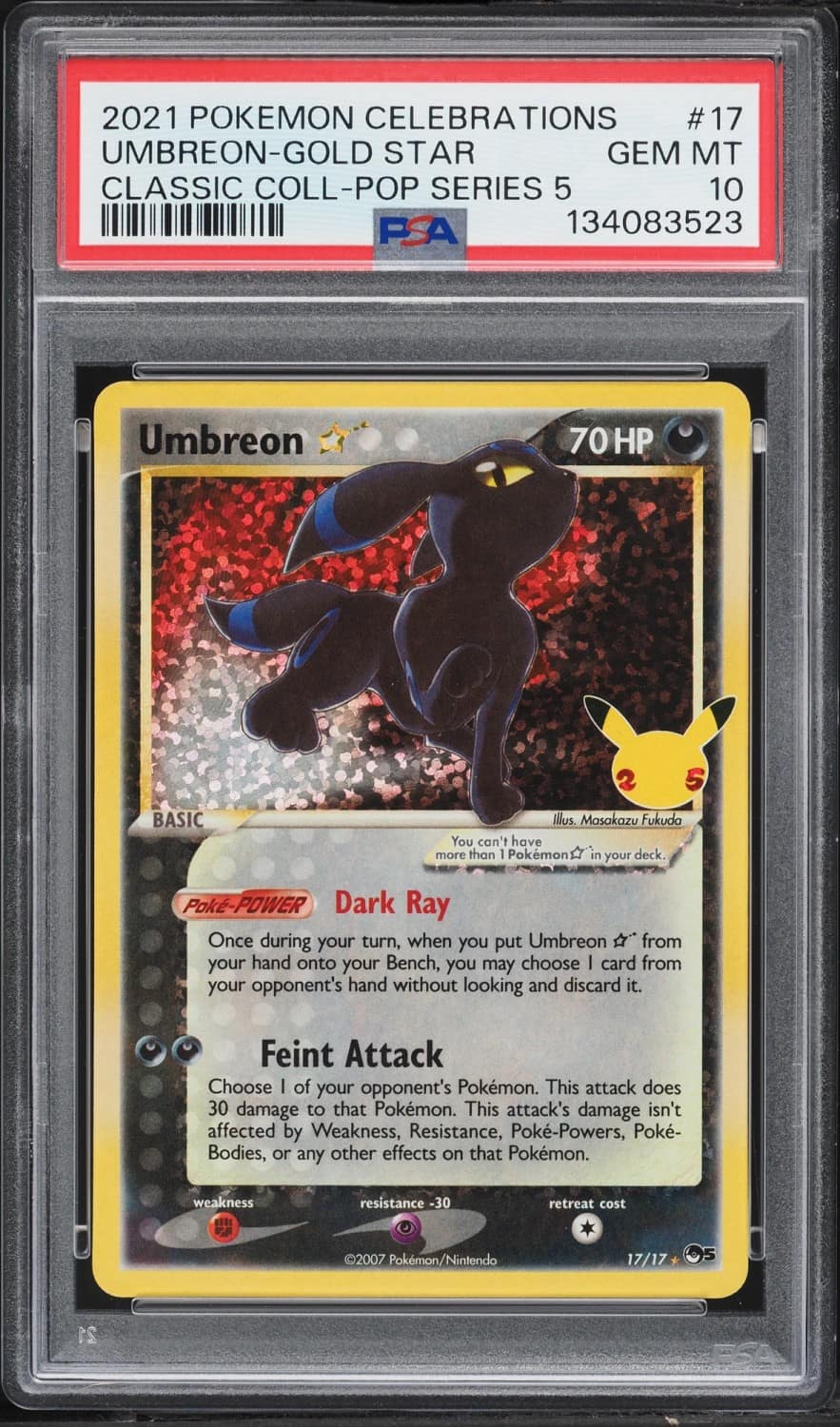 Umbreon-Gold Star