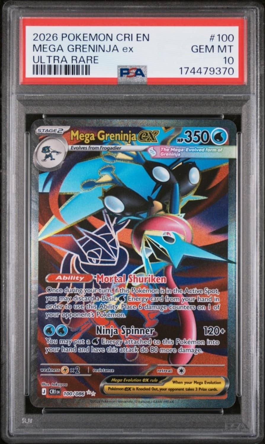 Mega Greninja Ex
