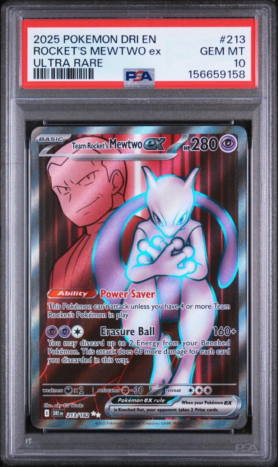 Rocket'S Mewtwo Ex