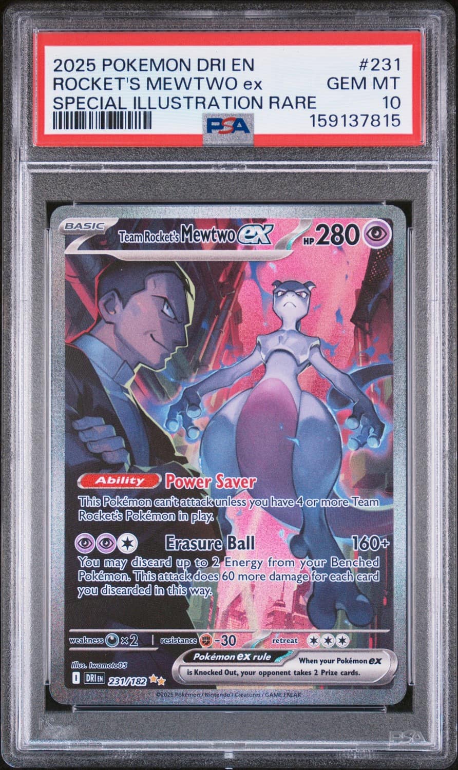 Rocket'S Mewtwo Ex