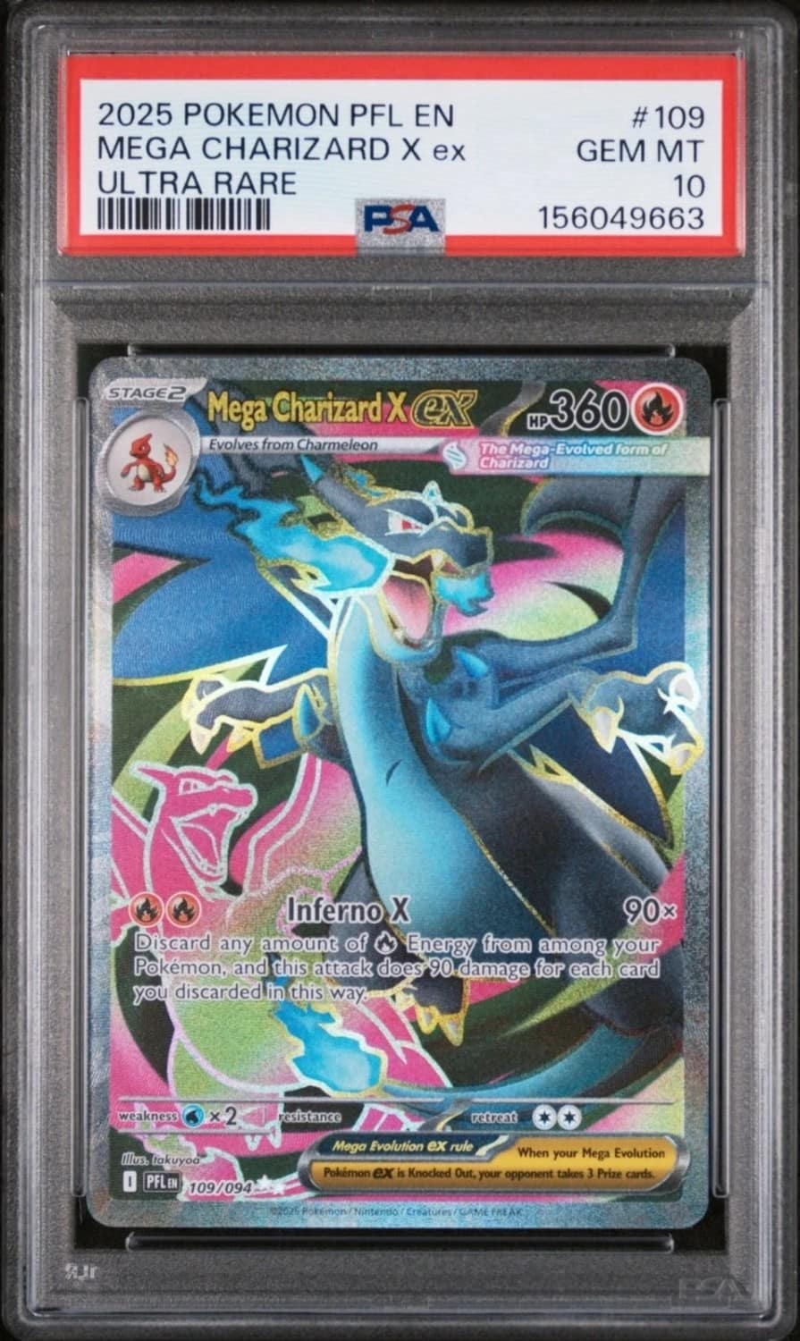 Mega Charizard X Ex