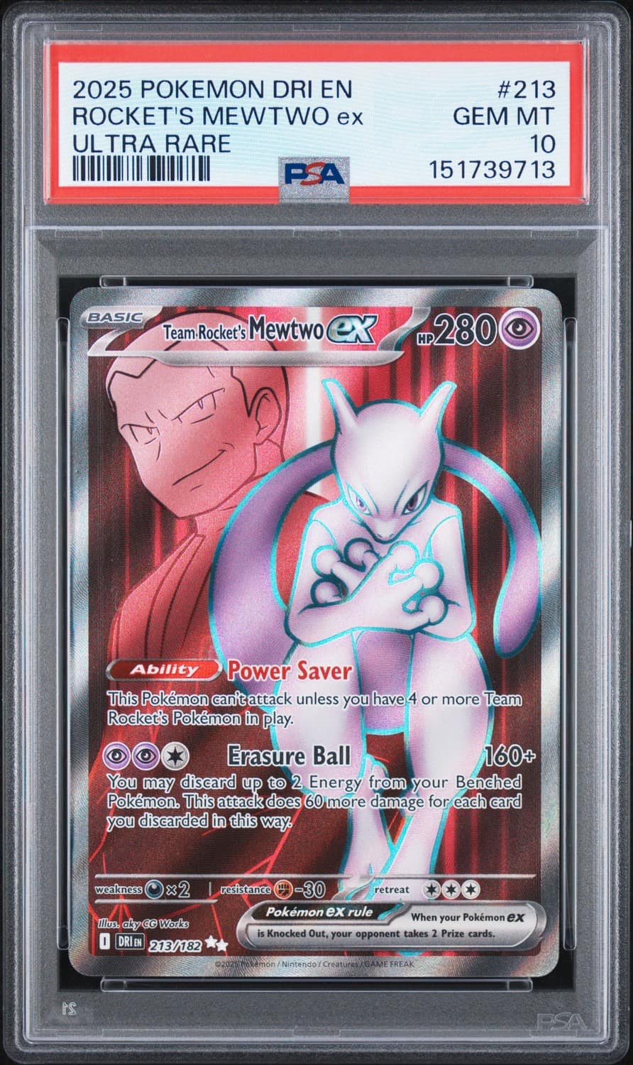 Rocket'S Mewtwo Ex