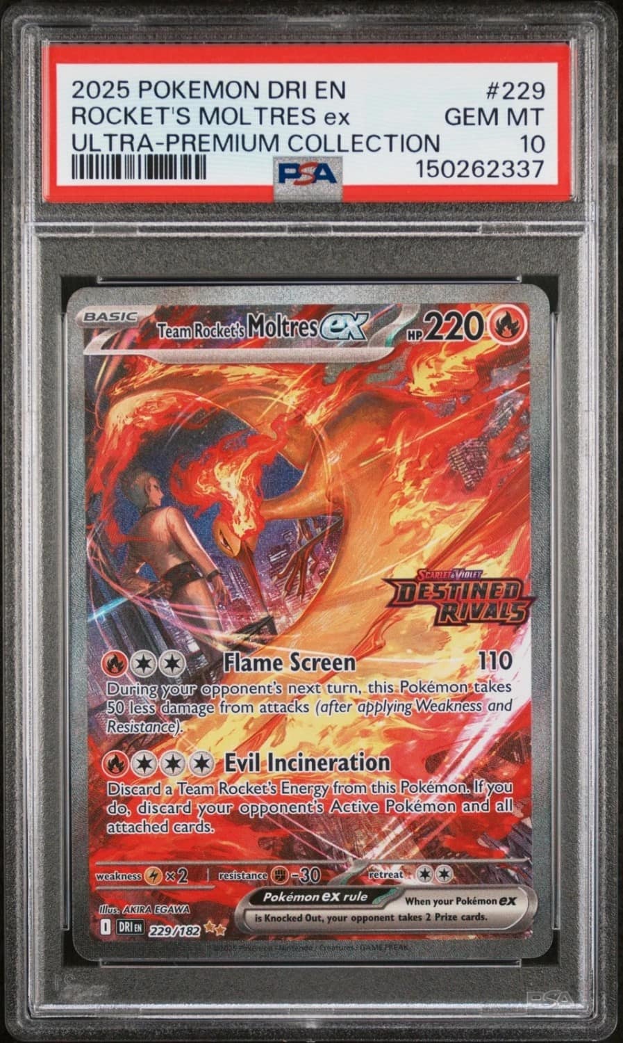 Rocket'S Moltres Ex