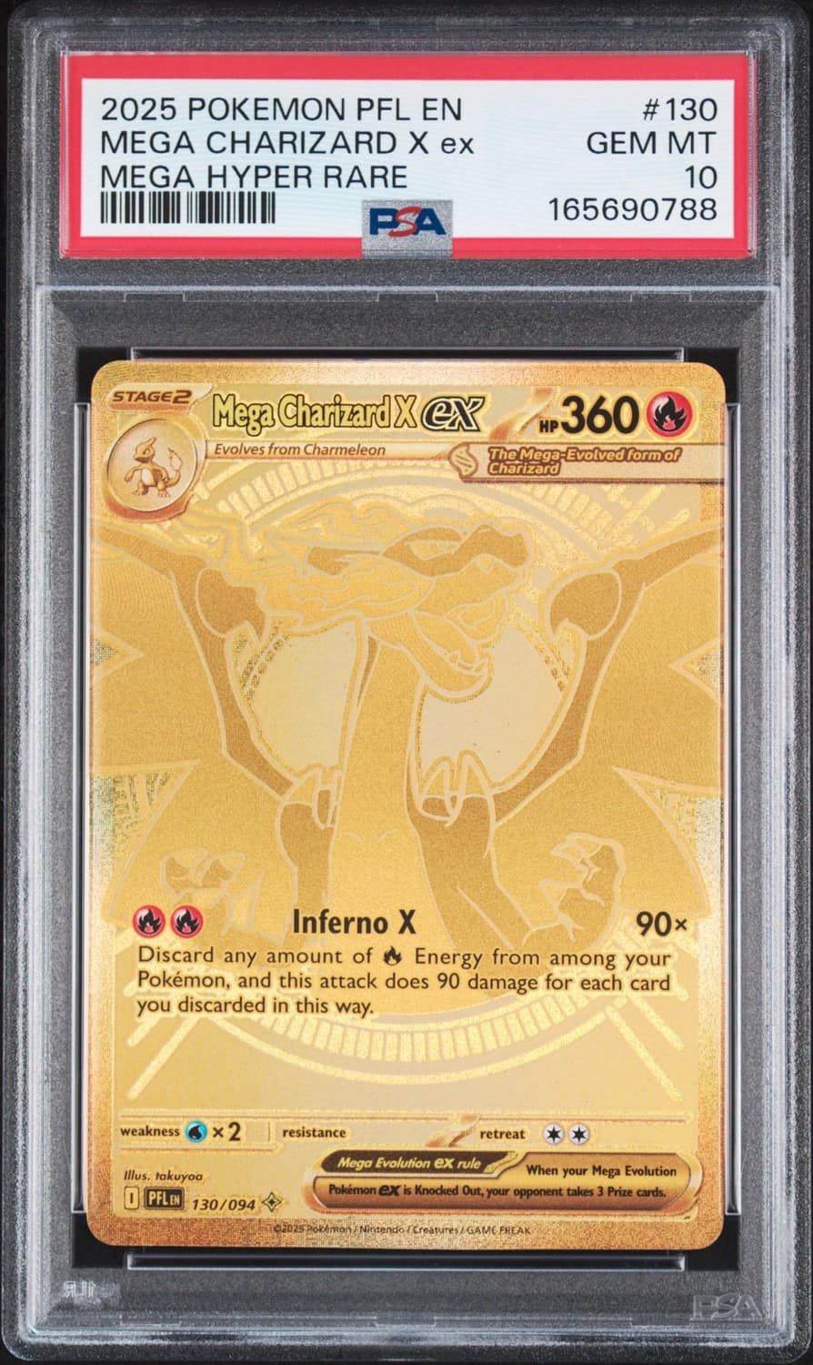 Mega Charizard X Ex