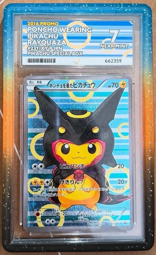 Poncho-wearing Pikachu