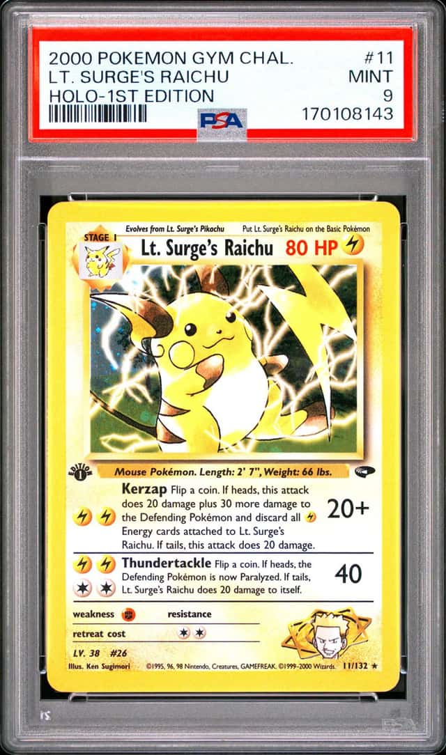 Lt. Surge's Raichu