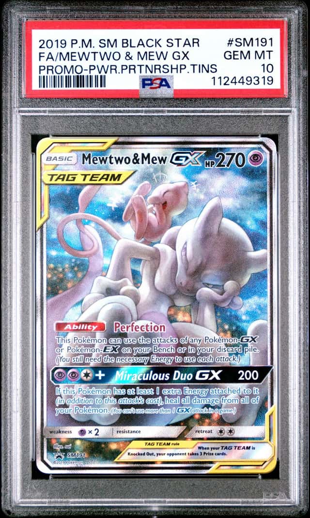 Mewtwo & Mew GX