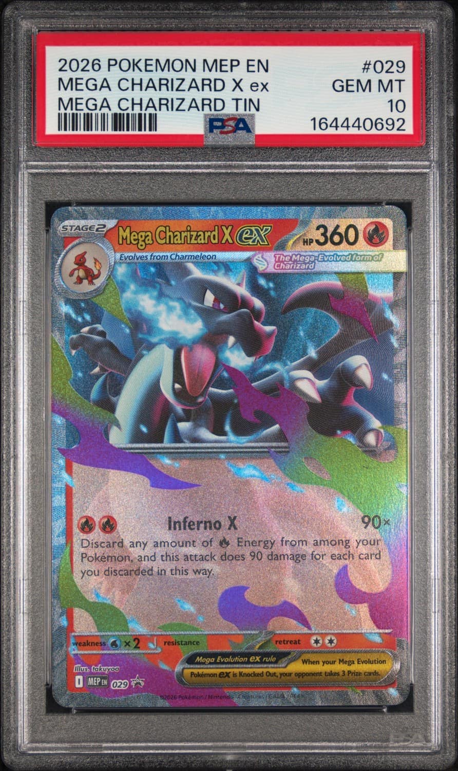 Mega Charizard X Ex