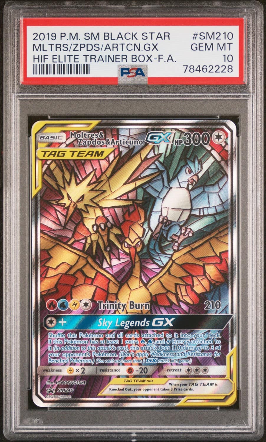 Moltres & Zapdos & Articuno Gx
