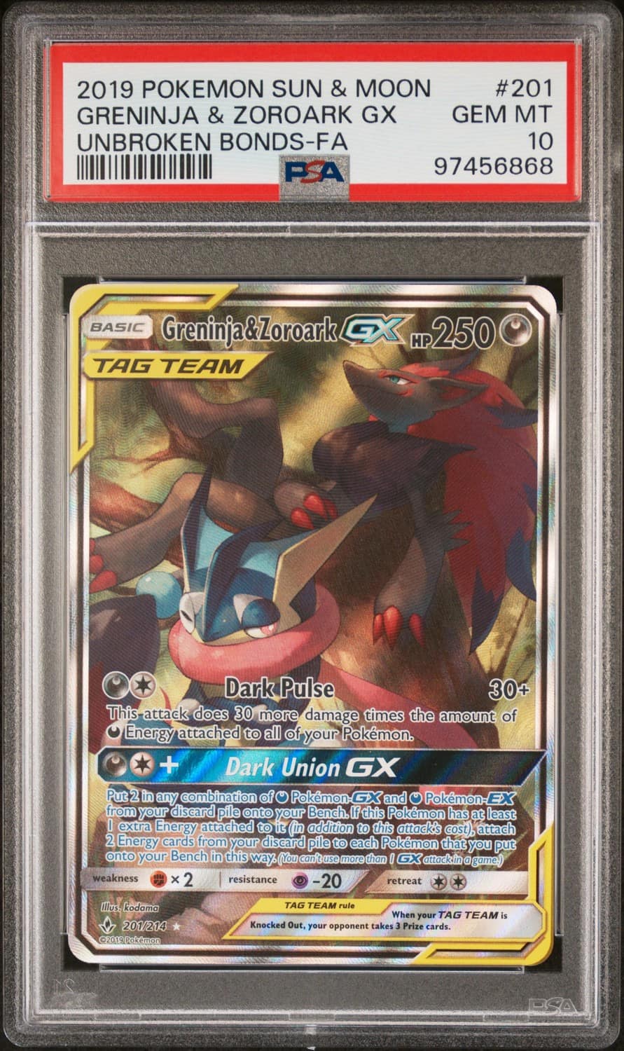 Greninja & Zoroark Gx