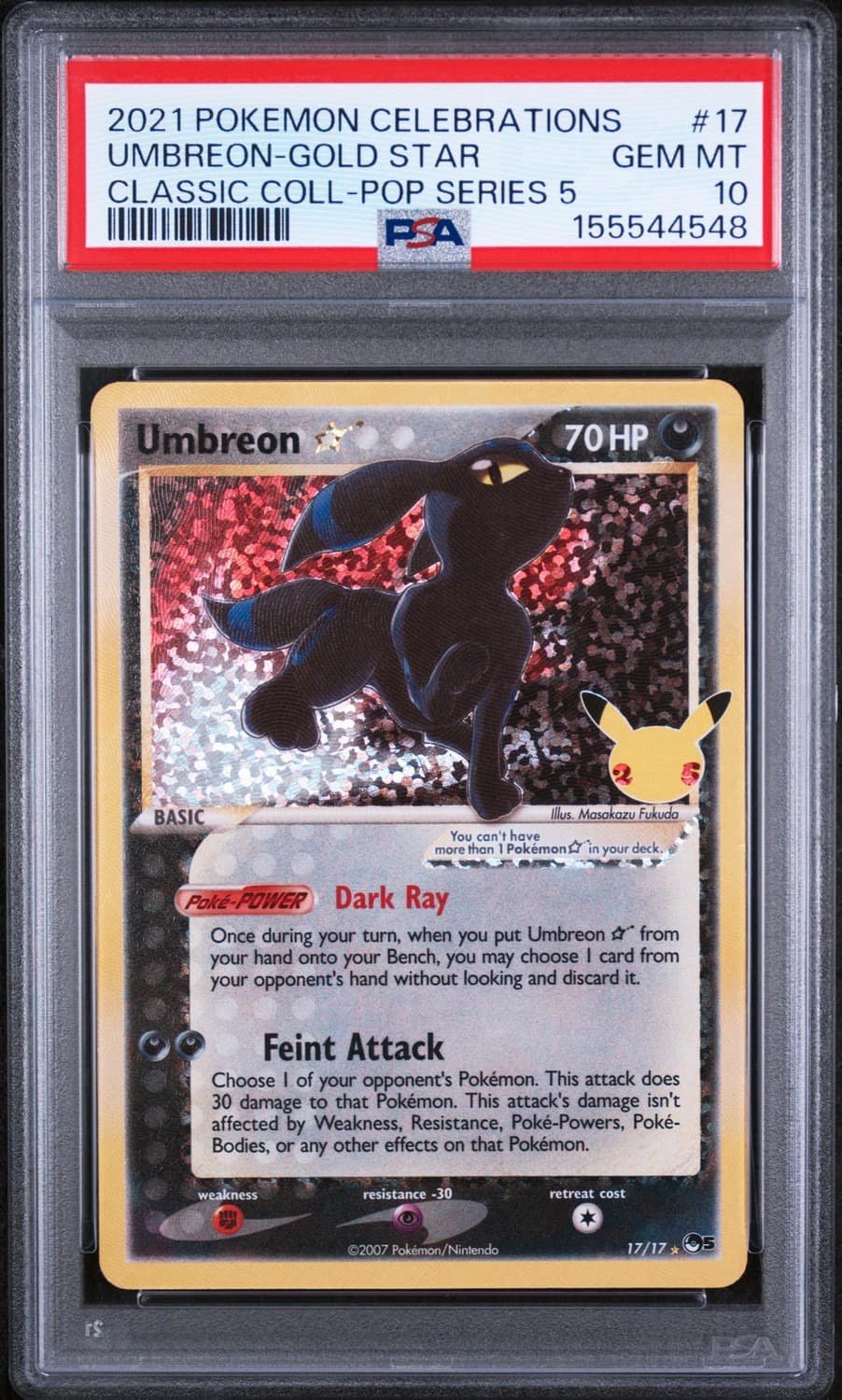 Umbreon-Gold Star