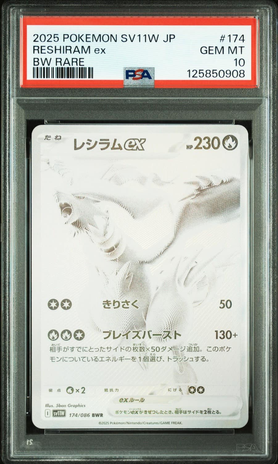 Reshiram Ex
