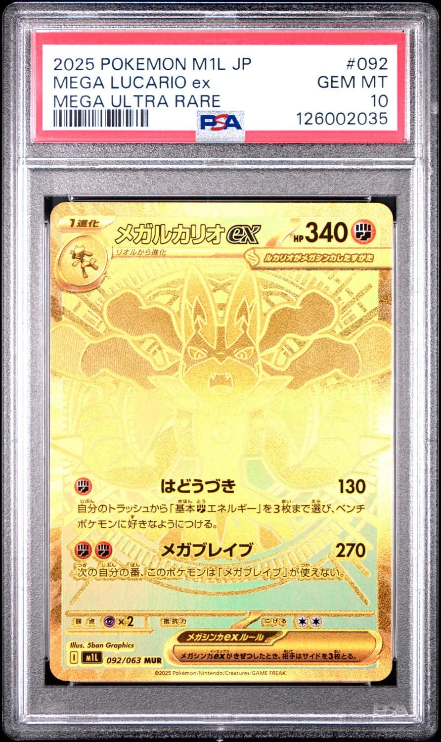 Mega Lucario Ex