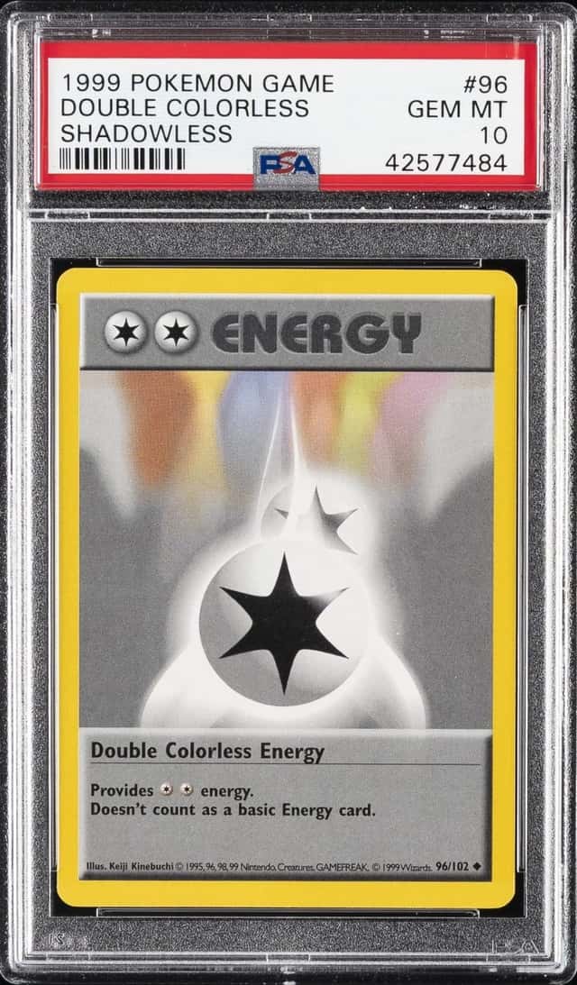 Double Colorless Energy