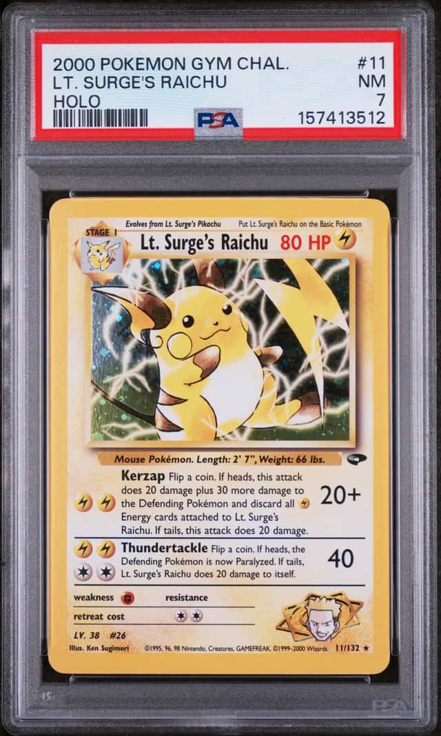 Lt. Surge's Raichu