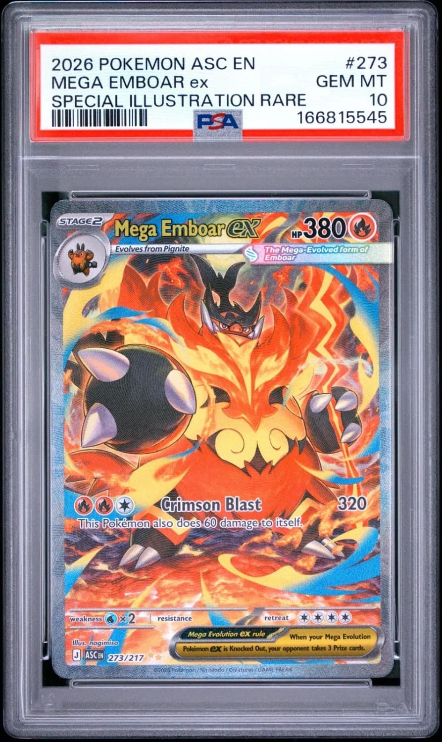 Mega Emboar Ex