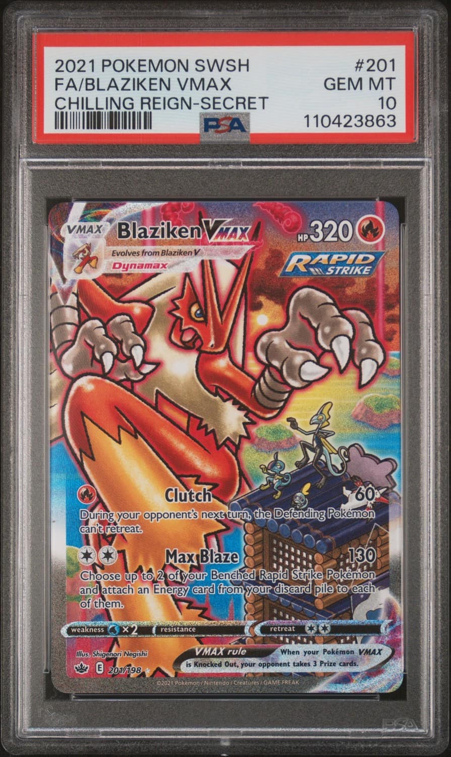 Blaziken Vmax
