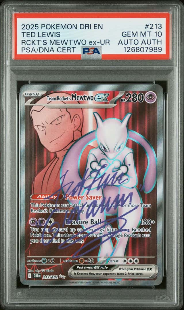 ROCKET'S MEWTWO ex