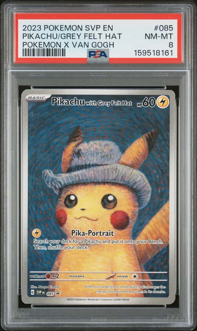 Pikachu/Grey Felt Hat
