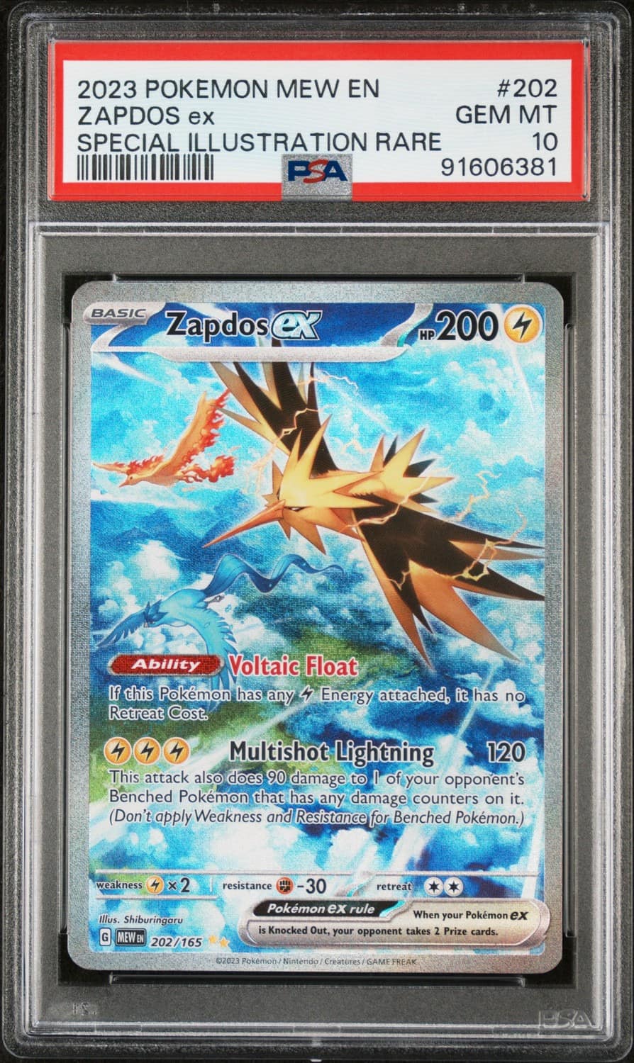 Zapdos Ex
