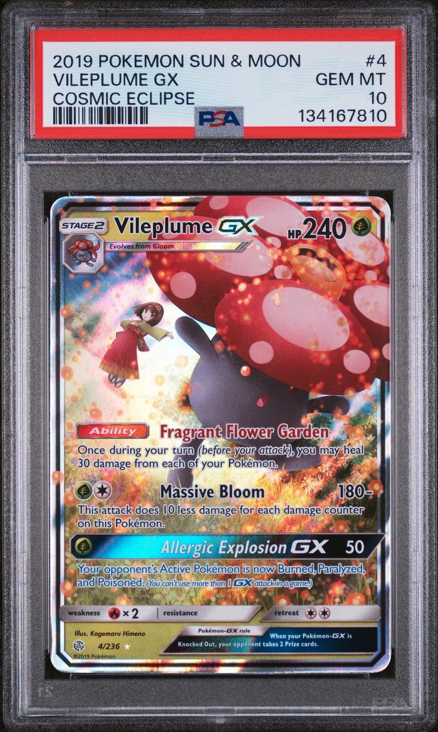 Vileplume Gx