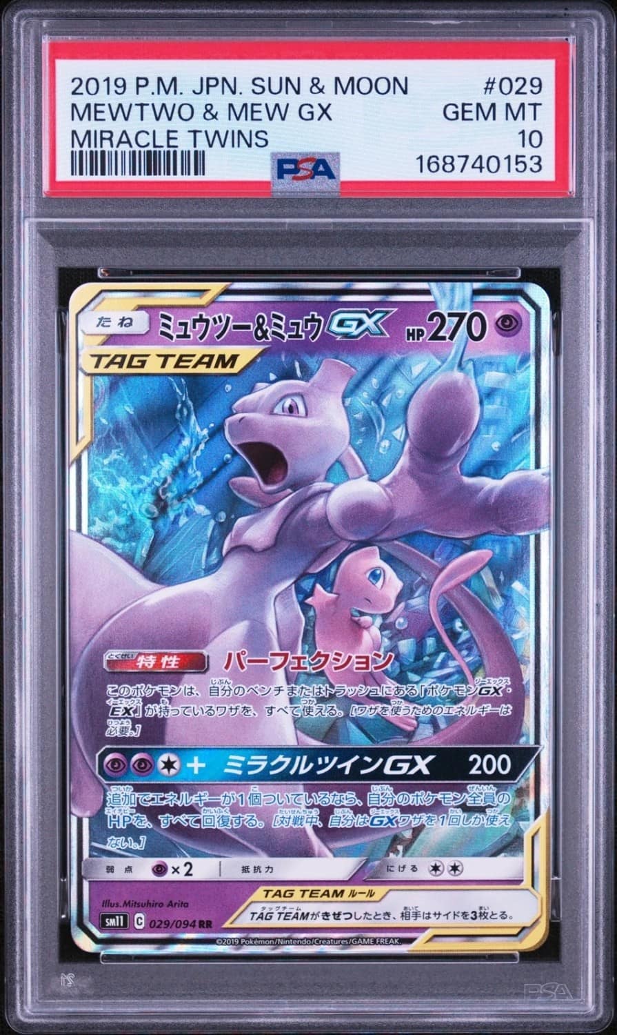 Mewtwo & Mew Gx