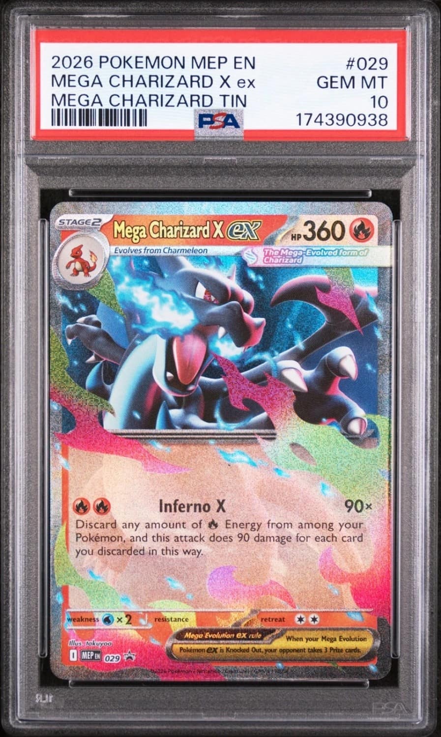 Mega Charizard X Ex