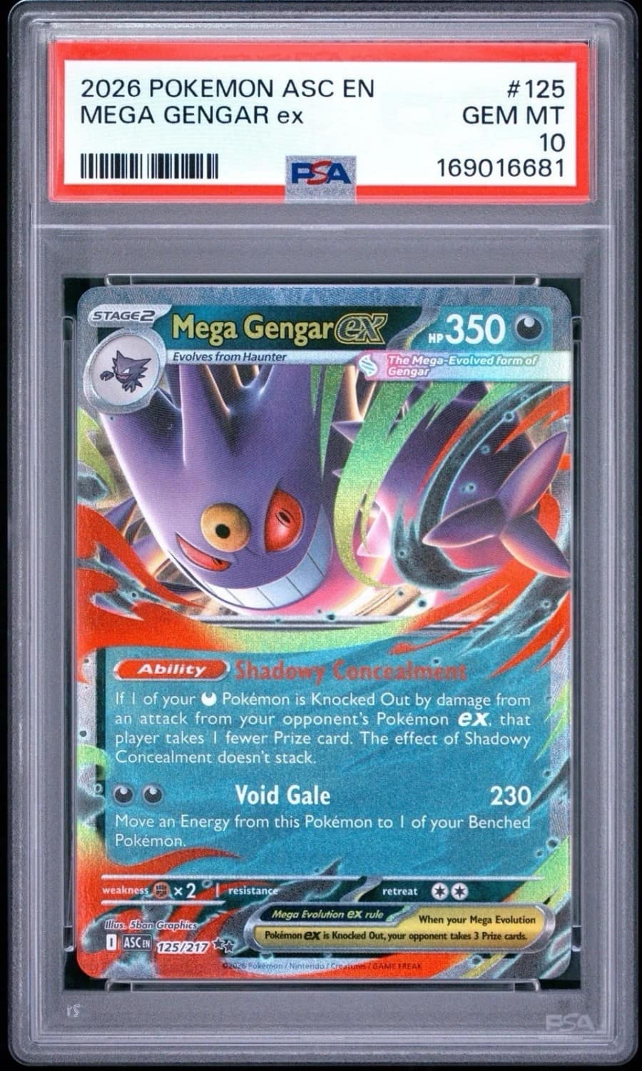 Mega Gengar Ex