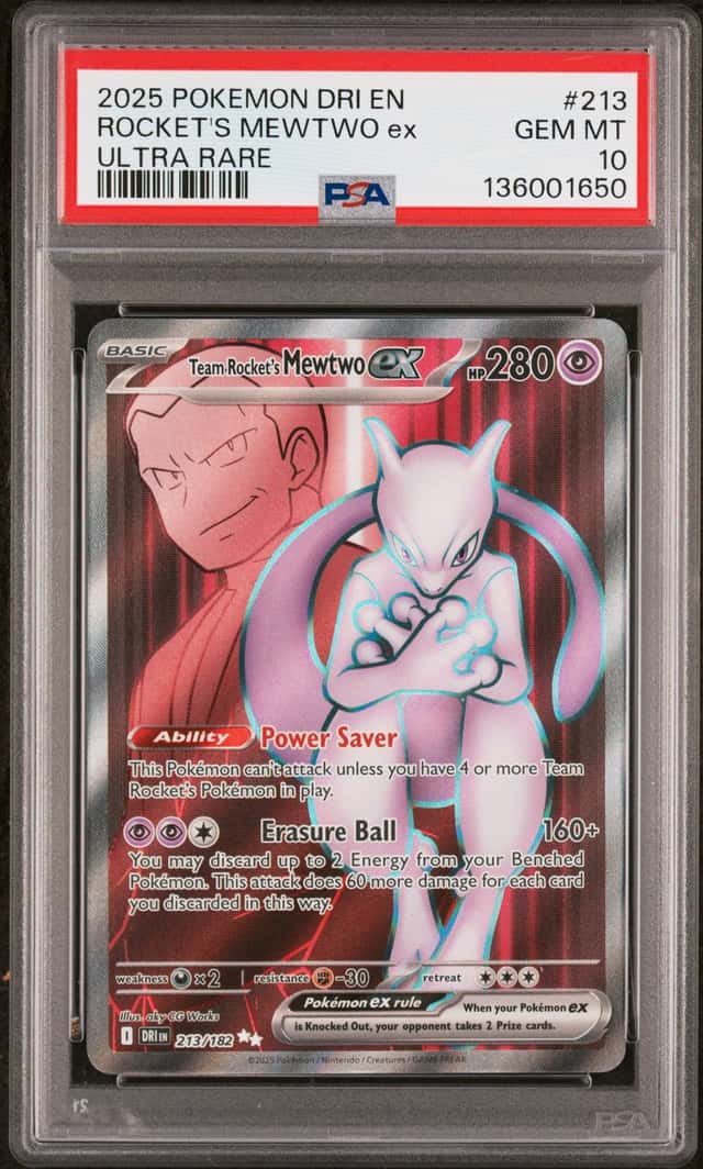 ROCKET'S MEWTWO ex