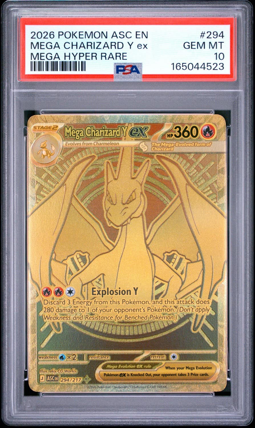 Mega Charizard Y Ex