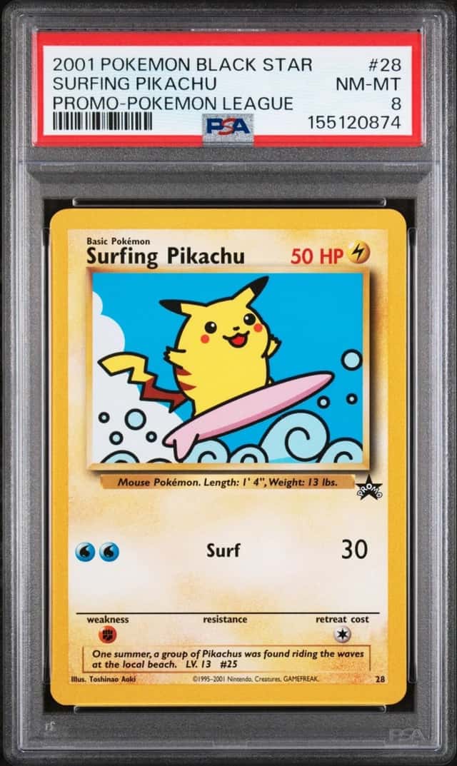 Surfing Pikachu